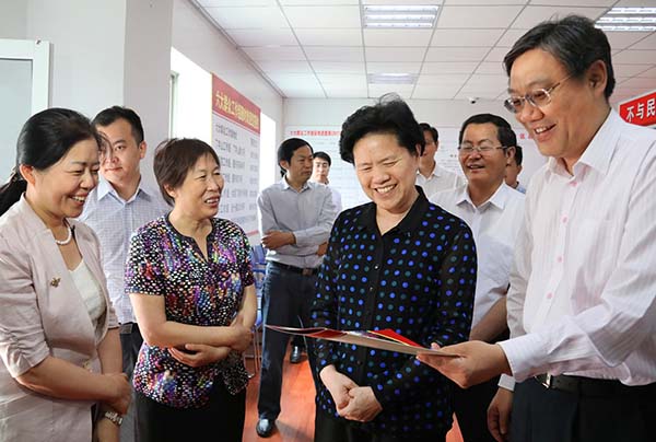 舒晓琴在山东调研时强调<br />牢记为民宗旨 强化责任担当<br />着力解决群众合理诉求