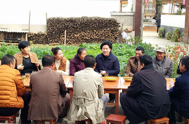舒晓琴在云南省调研时强调<br />不断提高信访工作智能化水平 <br />更加有效维护群众合法权益